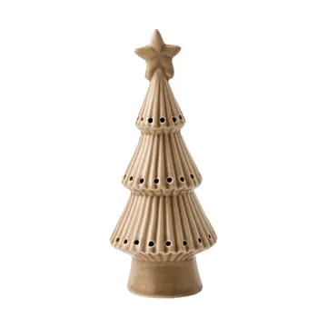 Mythel LED tre dekorasjonsdetalj - Beige, 7x7xH17,2 cm - Lene Bjerre