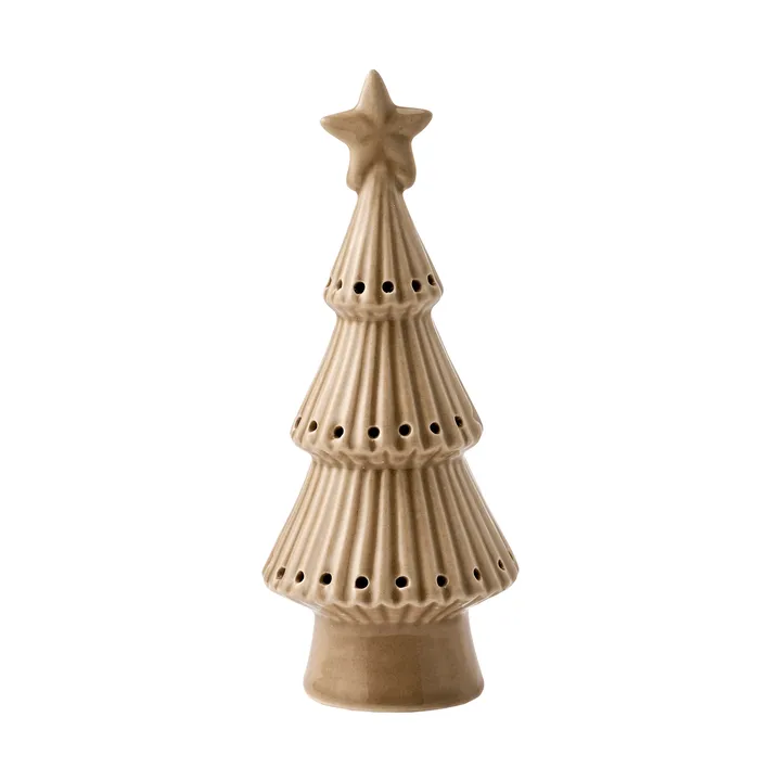 Mythel LED tre dekorasjonsdetalj - Beige, 7x7xH17,2 cm - Lene Bjerre