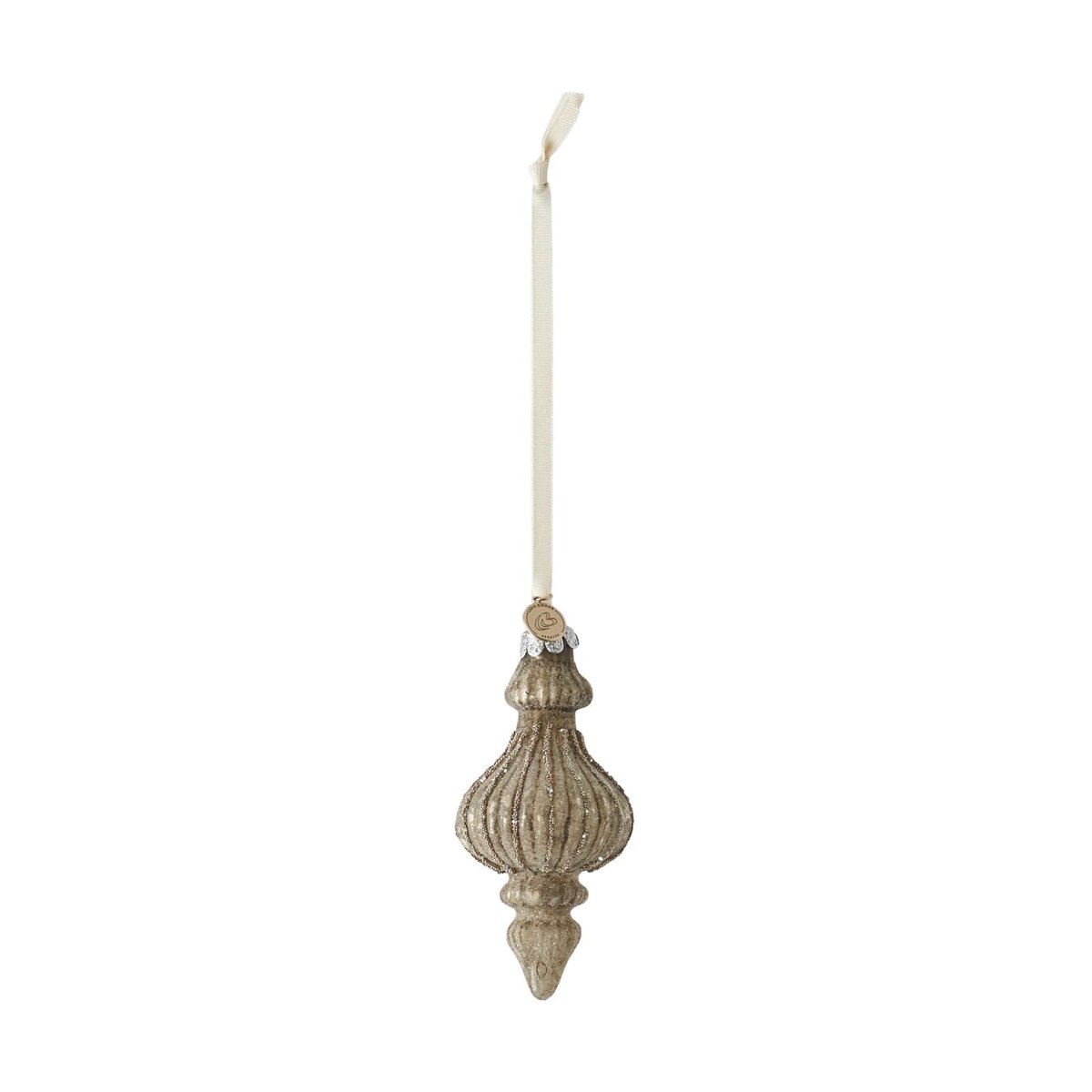 Lene Bjerre Norille juleanheng 12 cm Antikkbrun