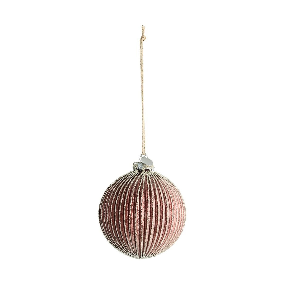 Lene Bjerre Norille julekule Ø11 cm Pomegranate, riflet