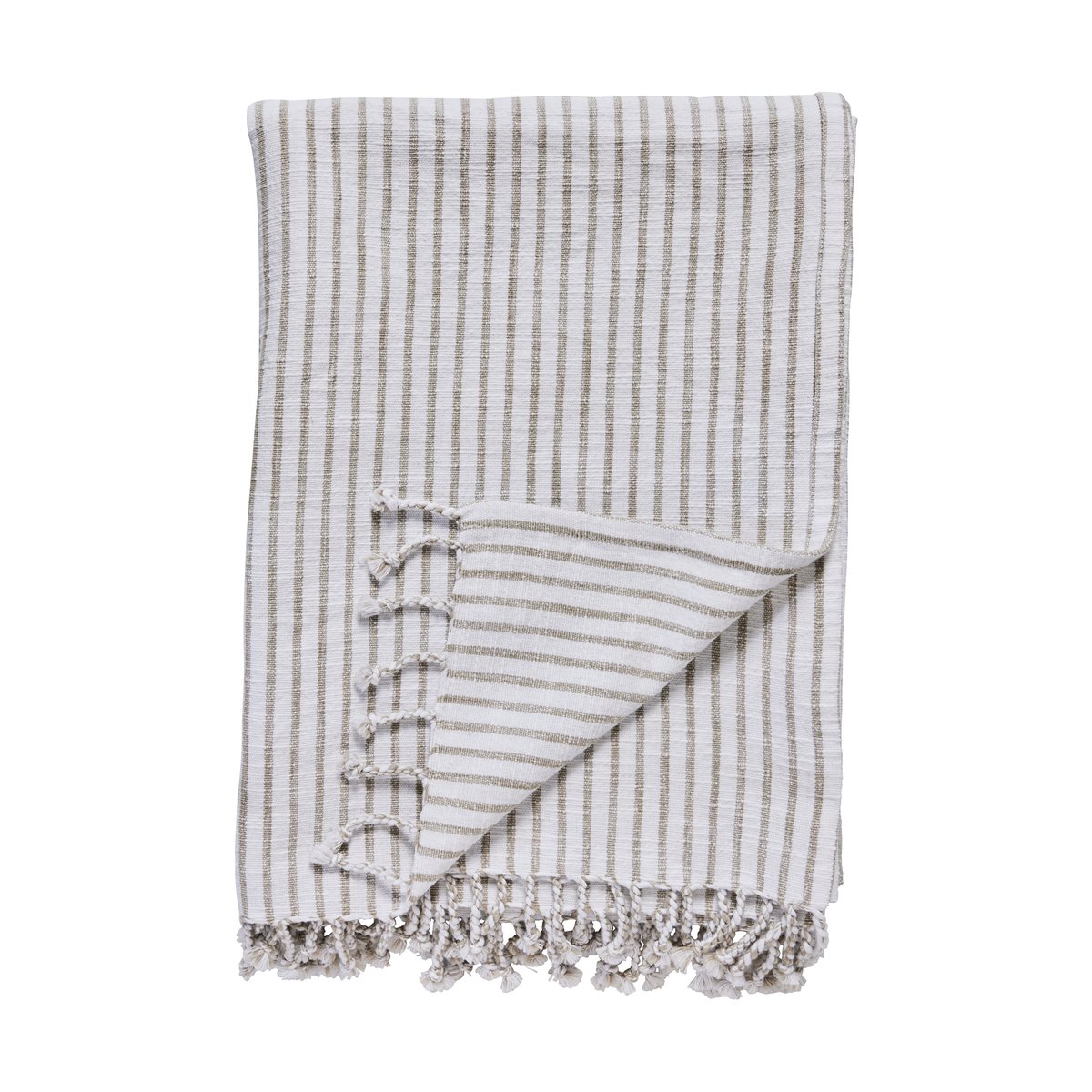 Bilde av Lene Bjerre Olivia pledd 130x170 cm Off White-Linen