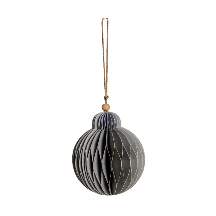Paline dekorasjonsheng Ø10 cm - Light grey-silver - Lene Bjerre