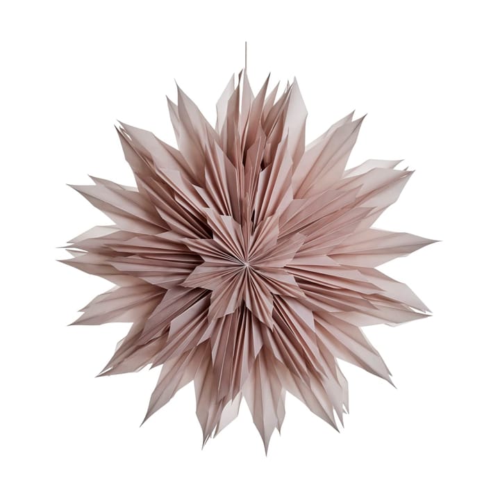 Palisia dekorasjonsstjerne Ø60 cm - Dark rose - Lene Bjerre