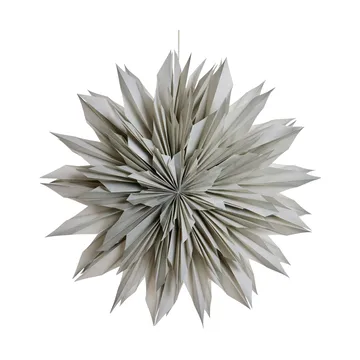 Palisia dekorasjonsstjerne Ø60 cm - Light grey - Lene Bjerre