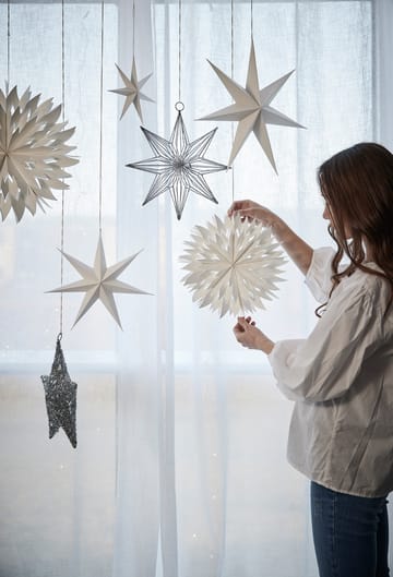 Pappia snöflinga 30 cm - white - Lene Bjerre