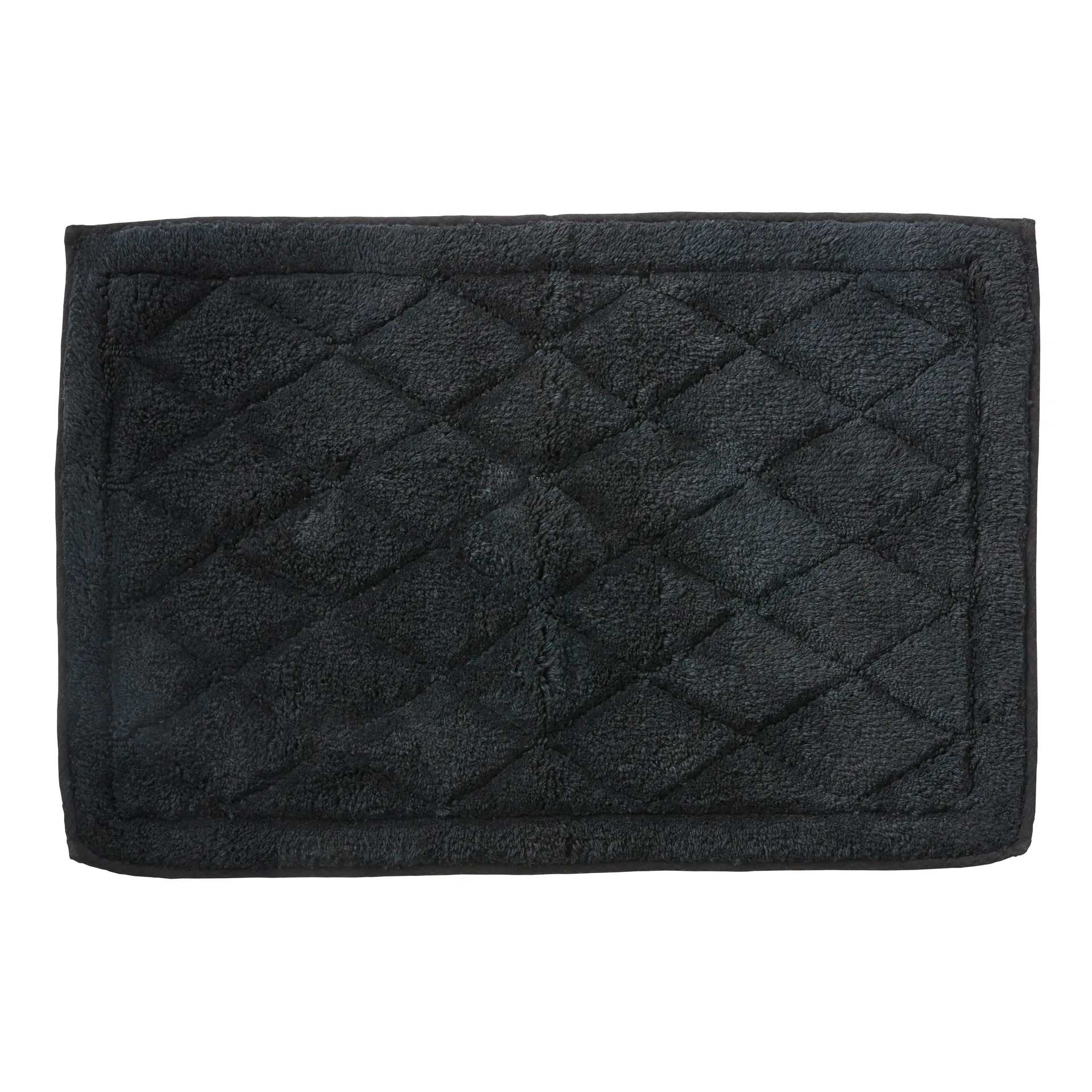 Portia baderomsmatte 60x90 cm, Svart Lene Bjerre