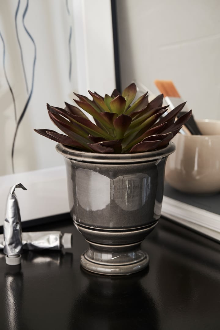 Roselle blomsterpotte Ø 13 cm, Dark grey Lene Bjerre