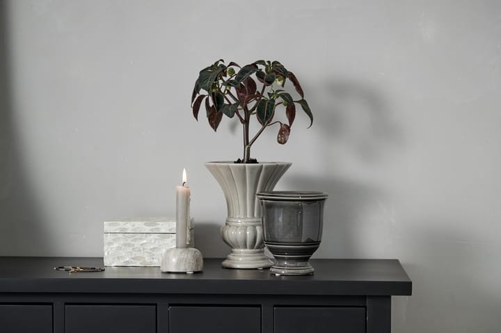 Roselle blomsterpotte Ø 13 cm, Dark grey Lene Bjerre