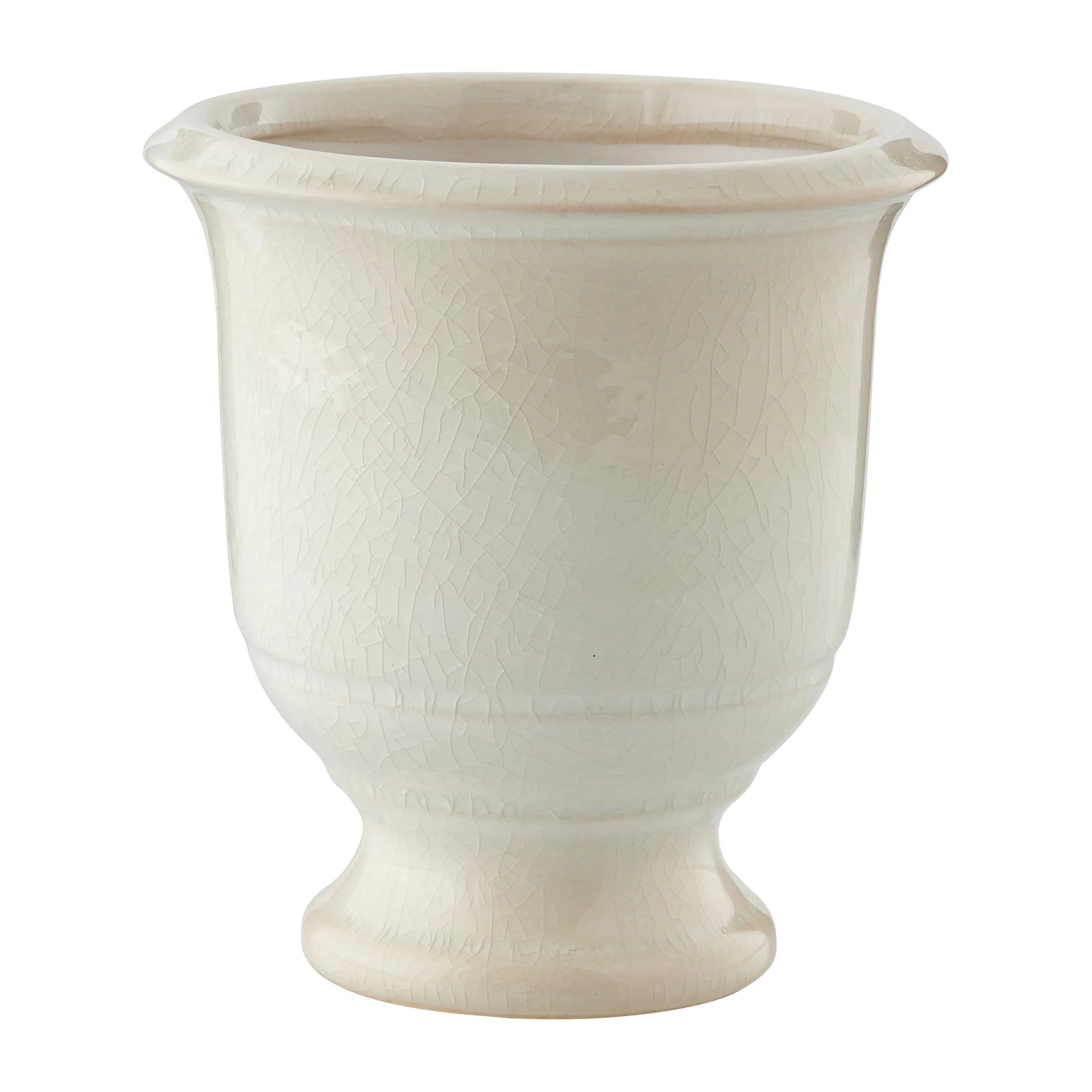 Roselle blomsterpotte Ø 15 cm, Off white Lene Bjerre