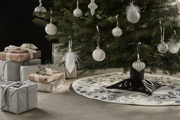 Selvie julhänge Ø8 cm - white-silver - Lene Bjerre