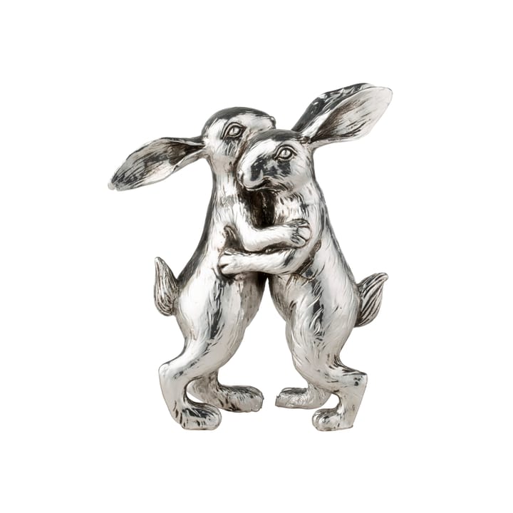 Semina dekorasjon sølvharer - 15,5 cm - Lene Bjerre