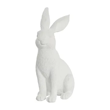 Semina påskehare sittende 17,2 cm - White - Lene Bjerre