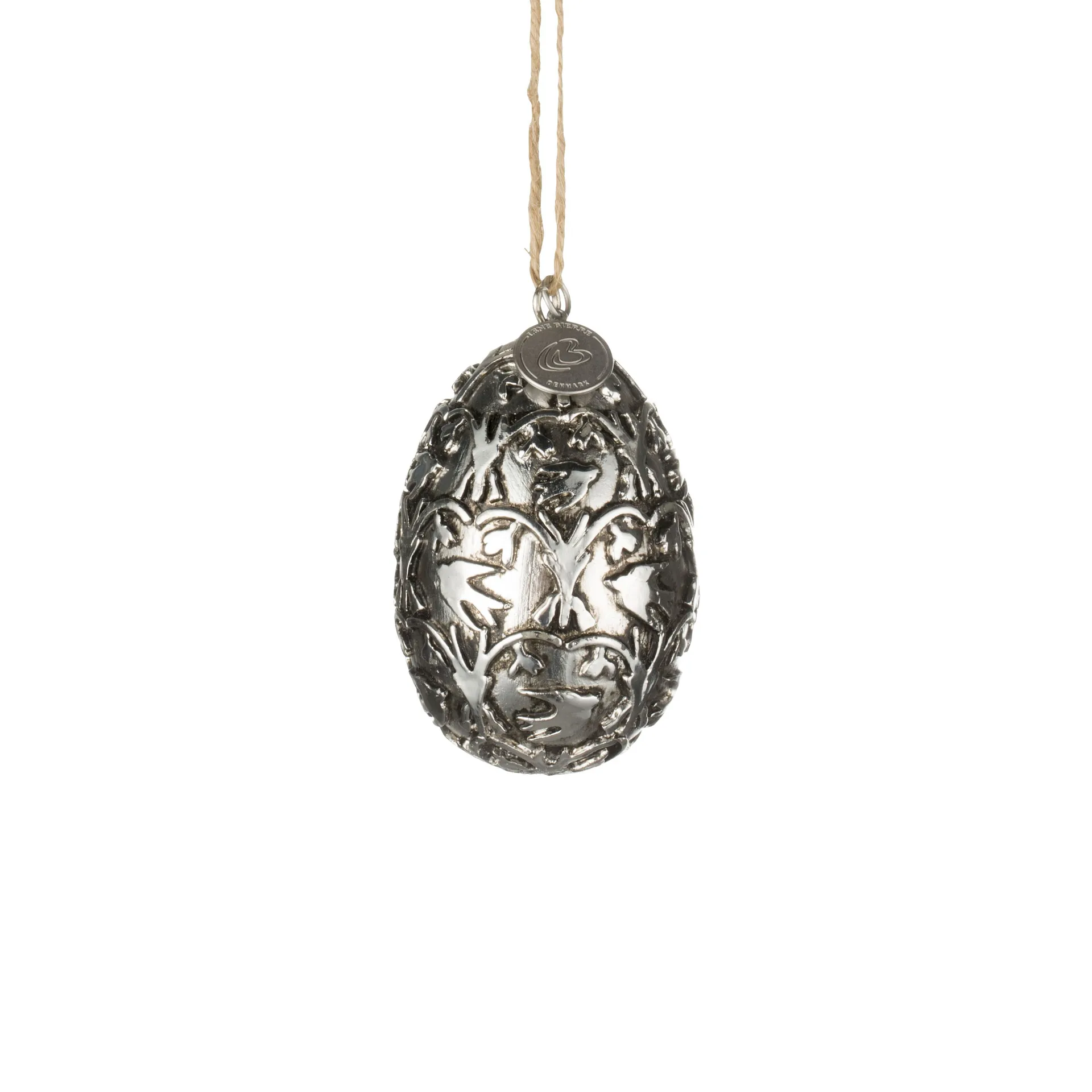 Semina påskepynt 7 cm, Antique sølv Lene Bjerre