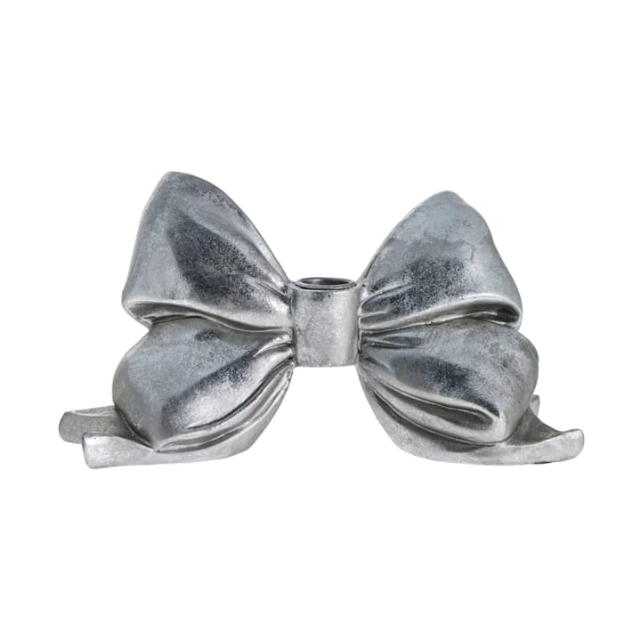 Serafina bow lysestake 12,7 cm - Antiksølv - Lene Bjerre