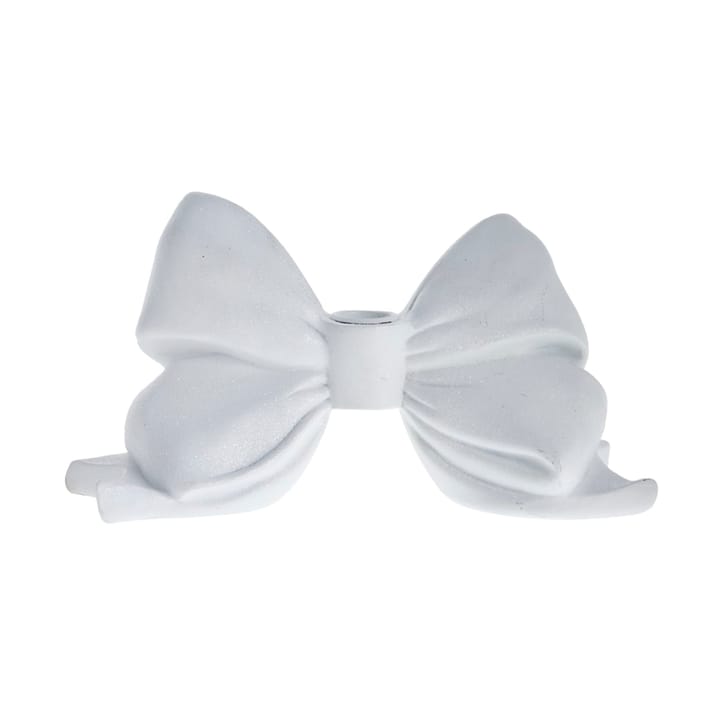 Serafina bow lysestake 12,7 cm - Hvit - Lene Bjerre