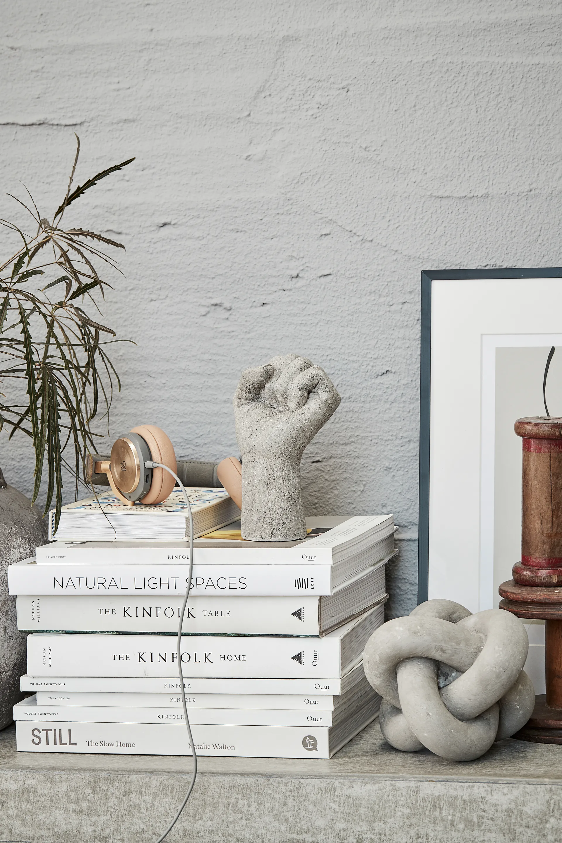 Serafina dekorasjon knute 13 cm, Grey Lene Bjerre