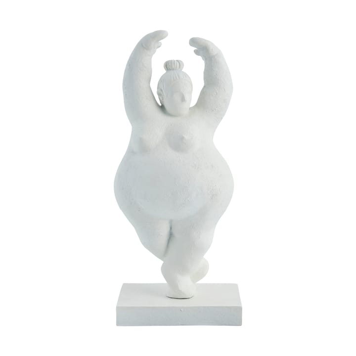 Serafina dekorasjon, Kvinne i piruett 28 cm - White - Lene Bjerre