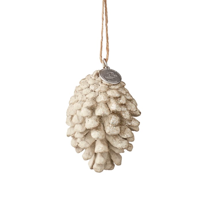 Serafina kongle ornament natur - 7 cm - Lene Bjerre