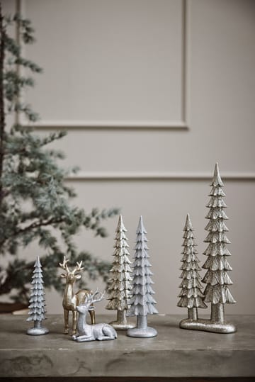Sissia dekorasjon juletre 33 cm - Sølv - Lene Bjerre