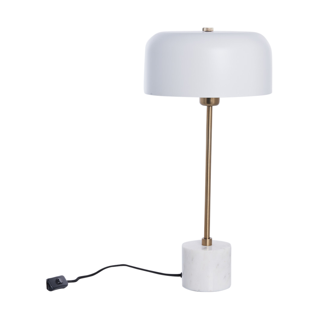 Bilde av Lene Bjerre Sofillia bordlampe 53 cm White-Light Gold