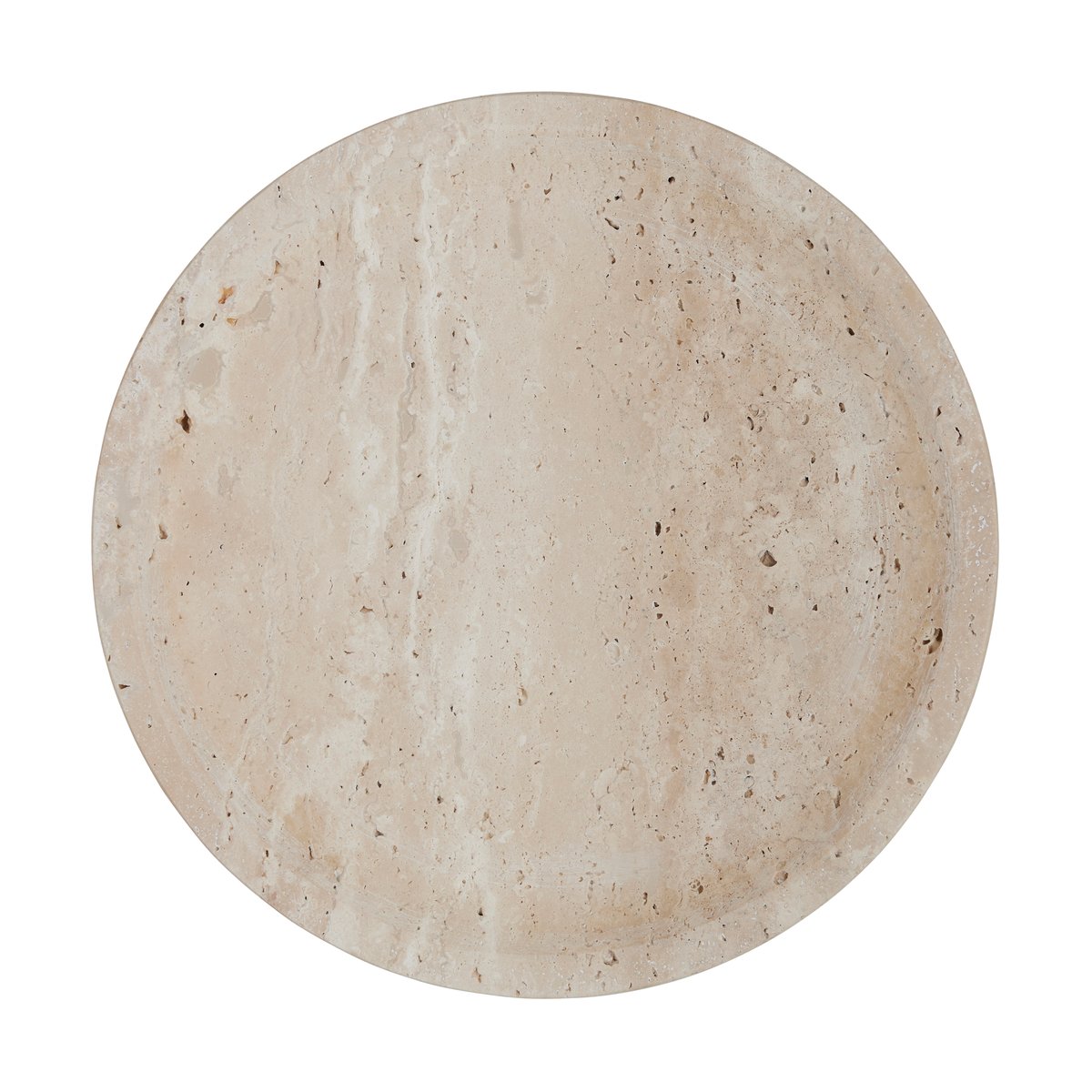 Lene Bjerre - Travina serveringsfat 19,5x2 cm sand