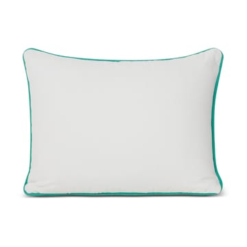 Beach Club Small Embroidered pute 30 x 40 cm - Blå-hvit-grønn - Lexington