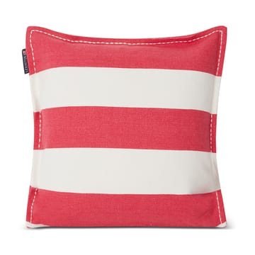 Block Stripe Printed putetrekk 50 x 50 cm - Rosa-hvit - Lexington