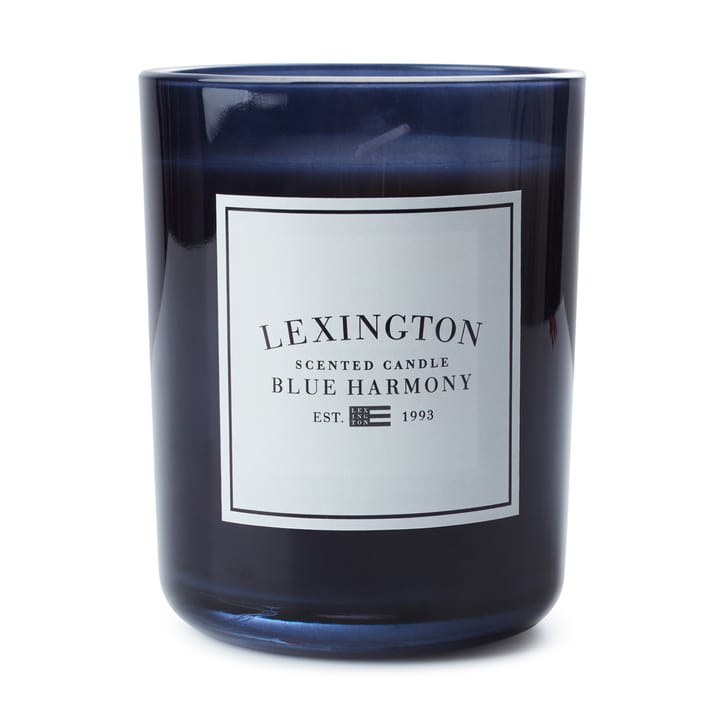 Blue Harmony duftlys 60 timer, Dark blue Lexington
