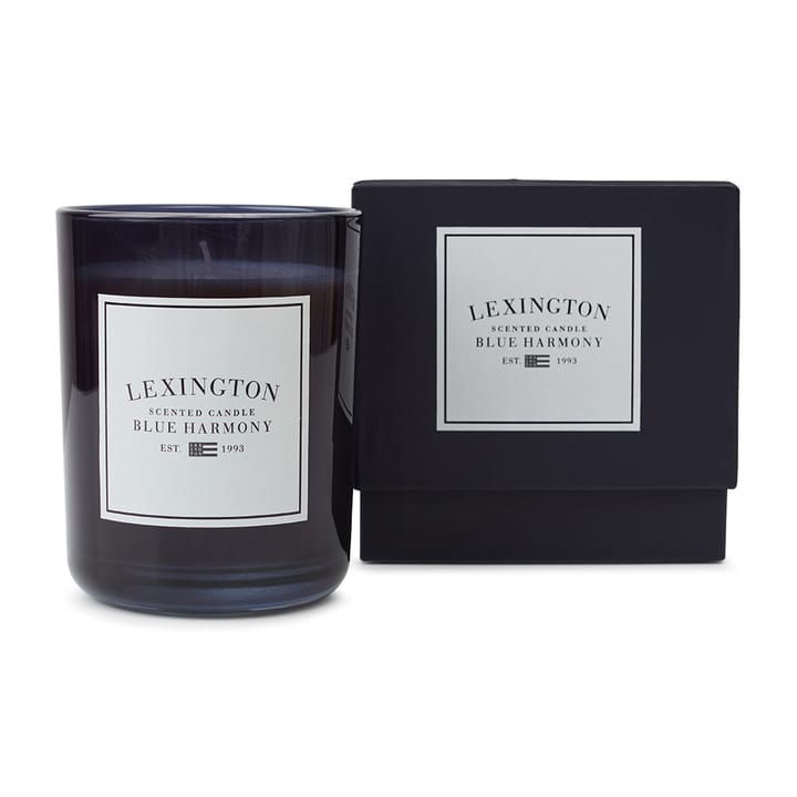 Blue Harmony duftlys 60 timer, Dark blue Lexington