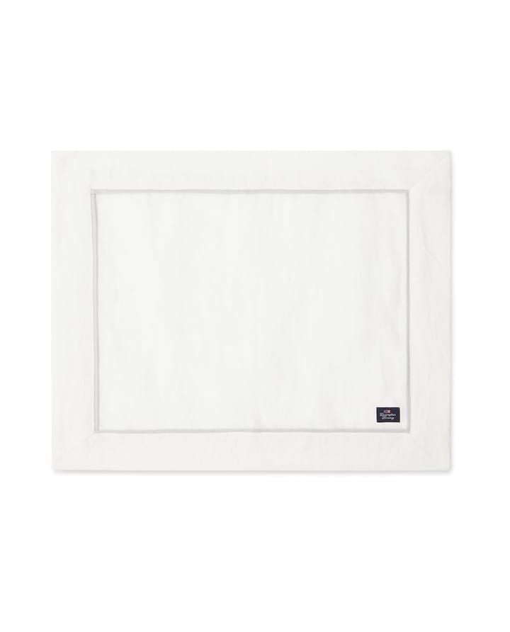 Brikke Twill 40x50 cm - Hvit - Lexington