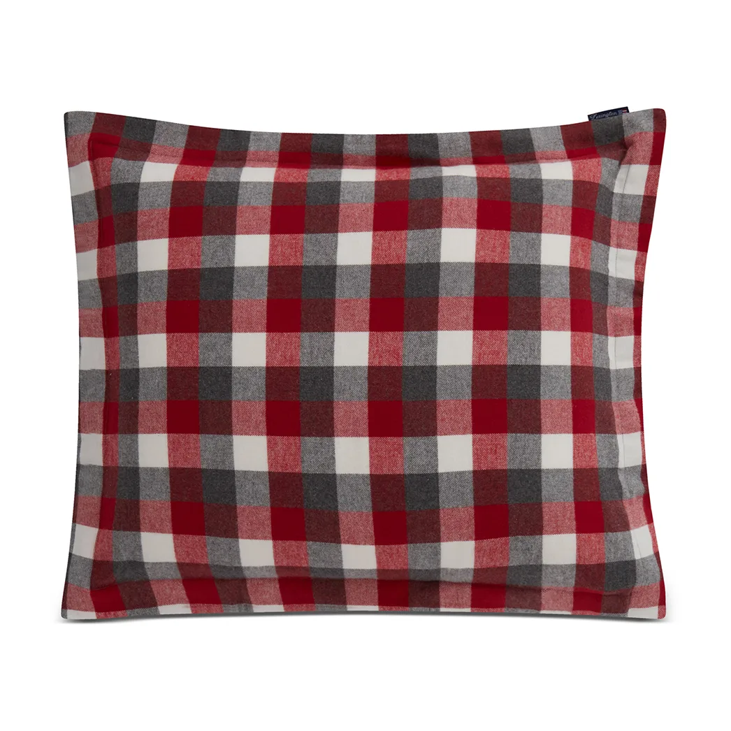 Checked Flanell putevar 50 x 60 cm, Red-dark grey Lexington