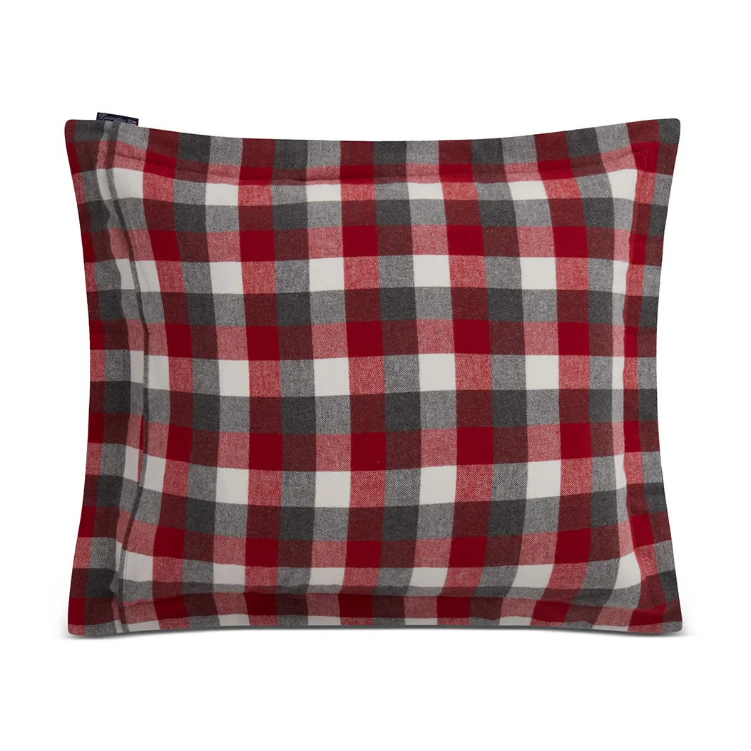 Checked Flanell putevar 50 x 60 cm, Red-dark grey Lexington