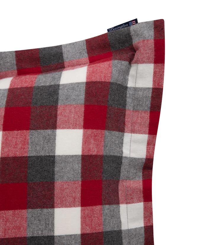 Checked Flanell putevar 50 x 60 cm, Red-dark grey Lexington