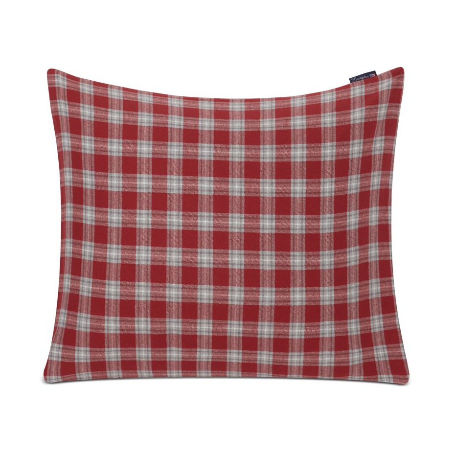 Bilde av Lexington Checked Flanell putevar 50 x 60 cm Red-gray-white