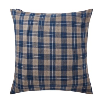Checked Flannel putevar 65x65 cm - Denim blue-beige - Lexington