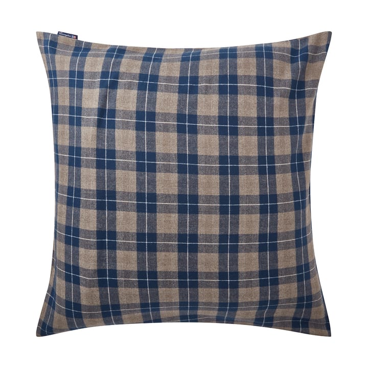 Checked Flannel putevar 65x65 cm, Denim blue-beige Lexington