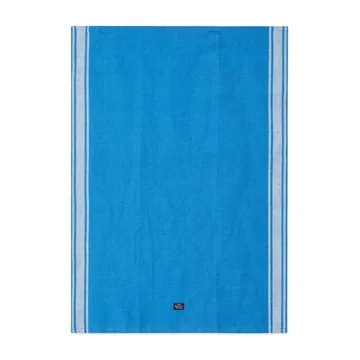 Checked Linen Cotton kjøkkenhåndkle 50 x 70 cm - Blå-hvit - Lexington