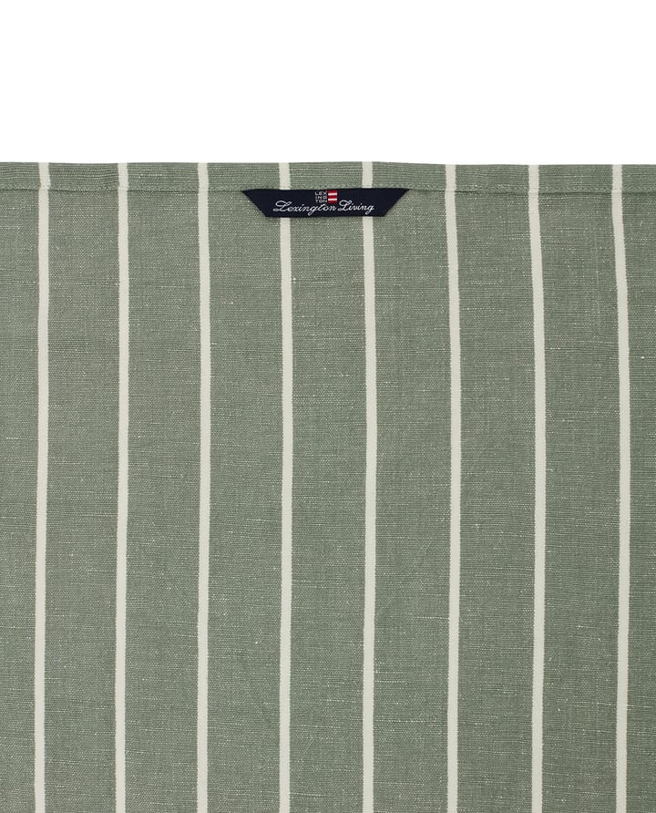Checked Linen Cotton kjøkkenhåndkle 50 x 70 cm  - Green-white - Lexington
