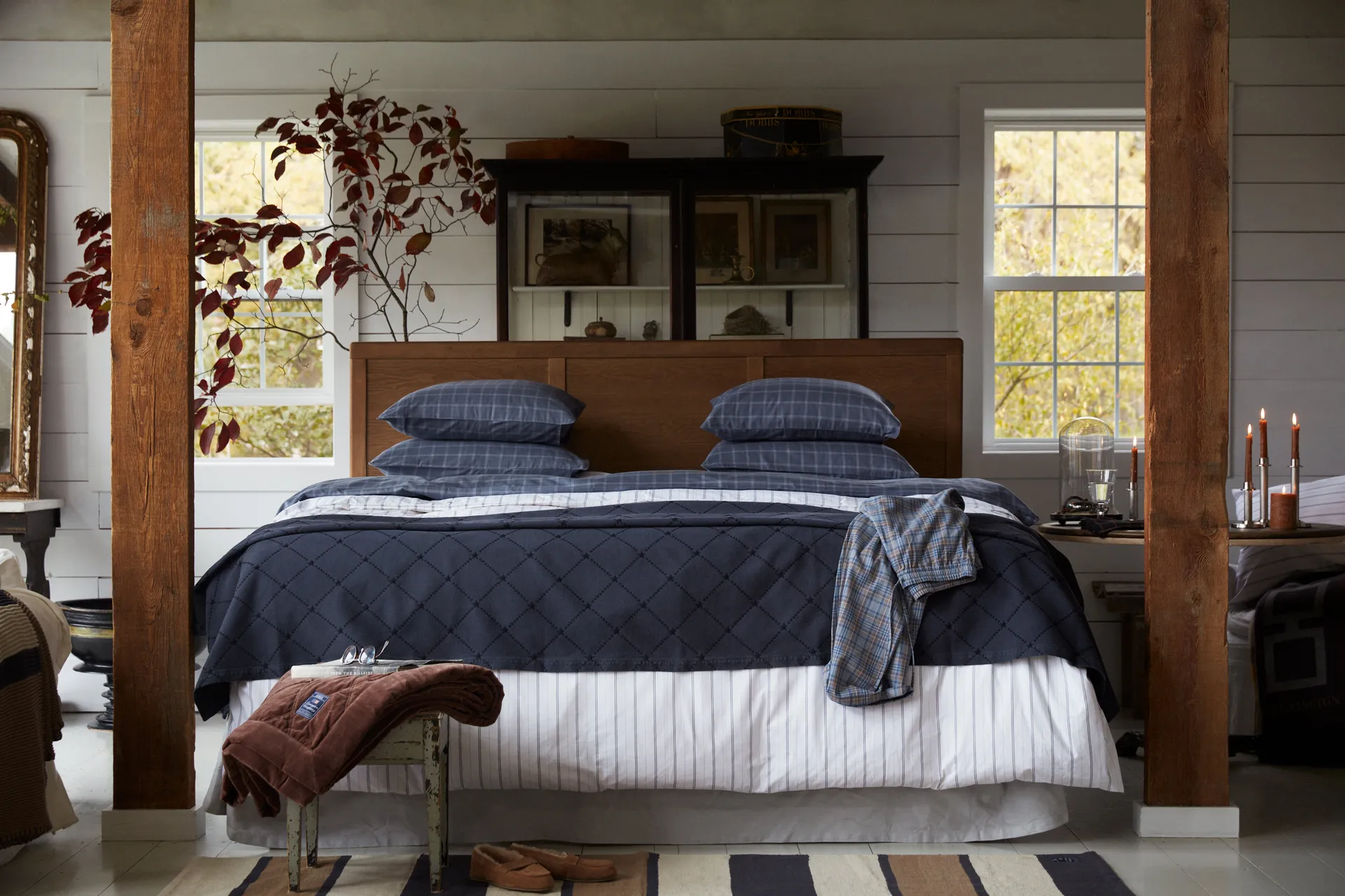 Checked Pinpoint Oxford putetrekk 50, Dove Lexington