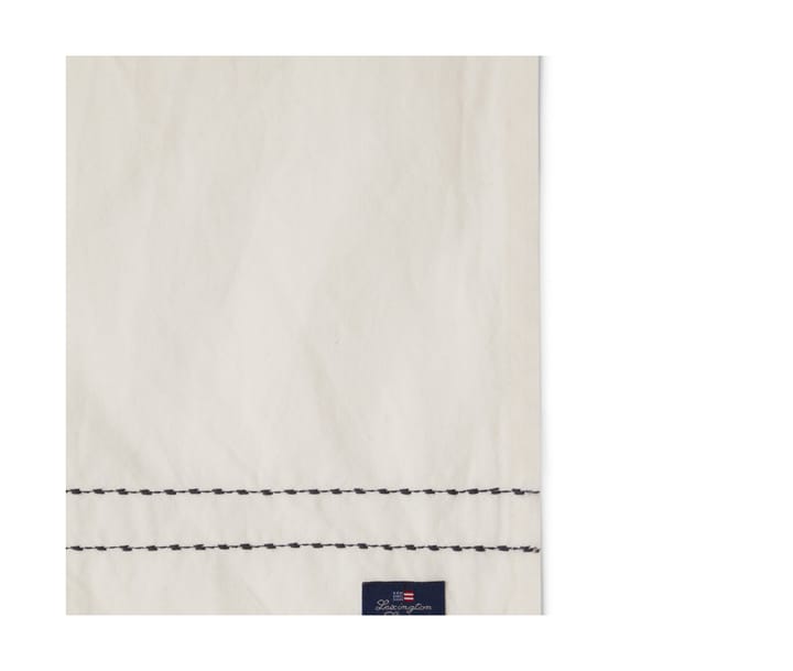 Cotton Linen stoffserviett stitches 50x50 cm - Off-white - Lexington