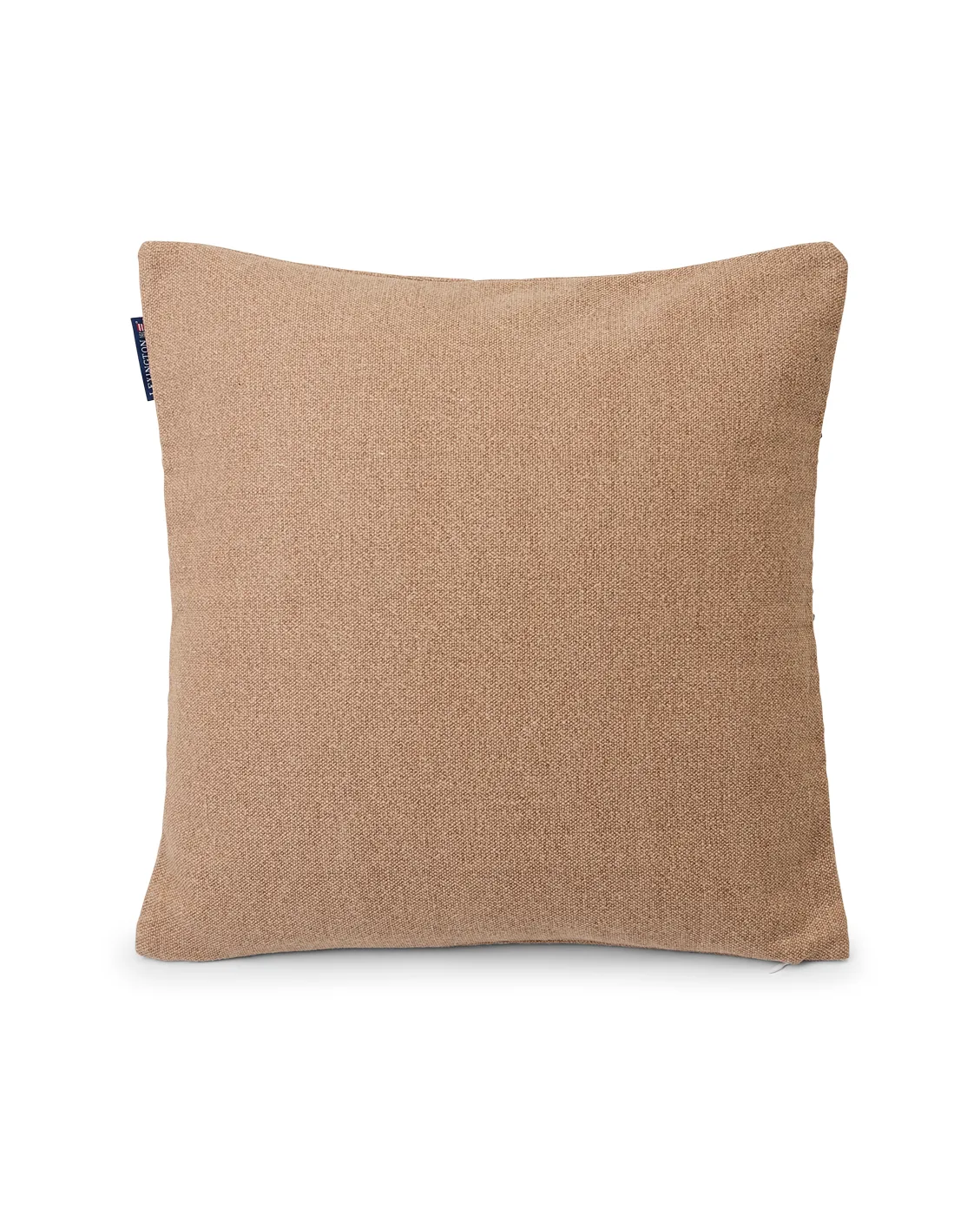 Deco Striped Cotton Canvas putetrekk 50x50 cm, Beige-gray Lexington