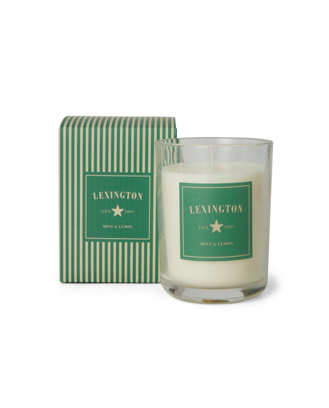 Lexington Duftlys Mint & sitron | Skandinavisk Design | Duftlys & Duftpinner | Hvit