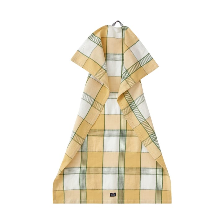 Easter Linen/Cotton kjøkkenhåndkle 50x70 cm - Yellow-green - Lexington