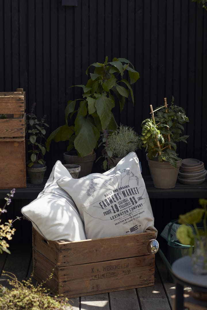 Farmers Market putetrekk 50 x 50 cm - Beige - Lexington