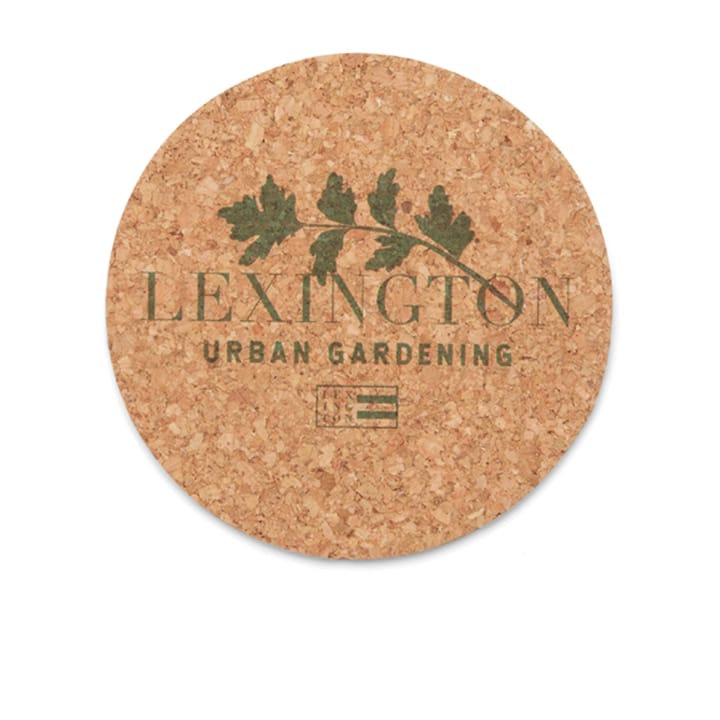 Glassunderlegg i kork Ø 10 cm 4-pakning - Urban gardening - Lexington