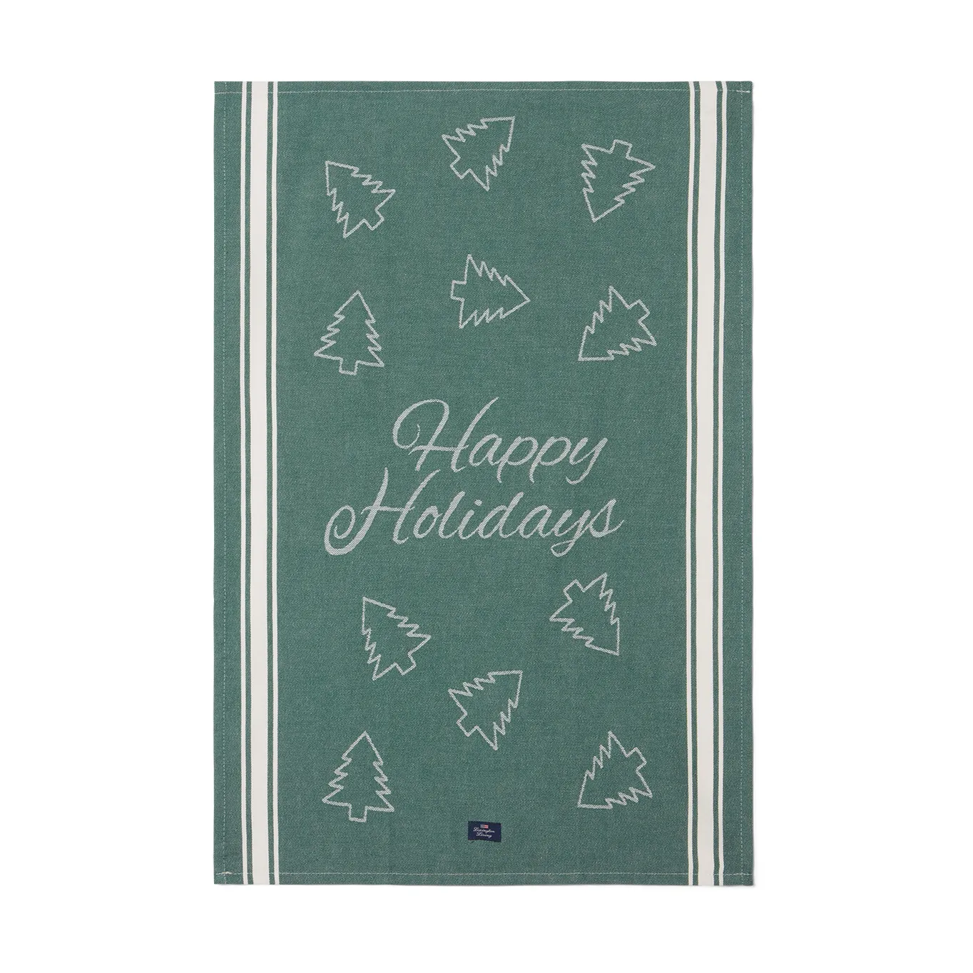 Happy Holidays kjøkkenhåndkle 50x70 cm, Grønn Lexington
