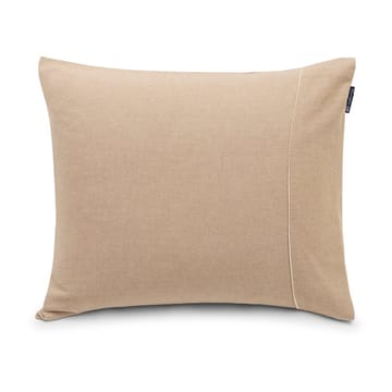 Herringbone Flanell örngott 50x60 cm - Beige-offwhite - Lexington