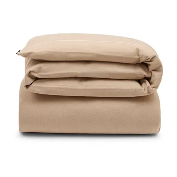 Herringbone Flannel påslakan 150x210 cm - Beige-offwhite - Lexington