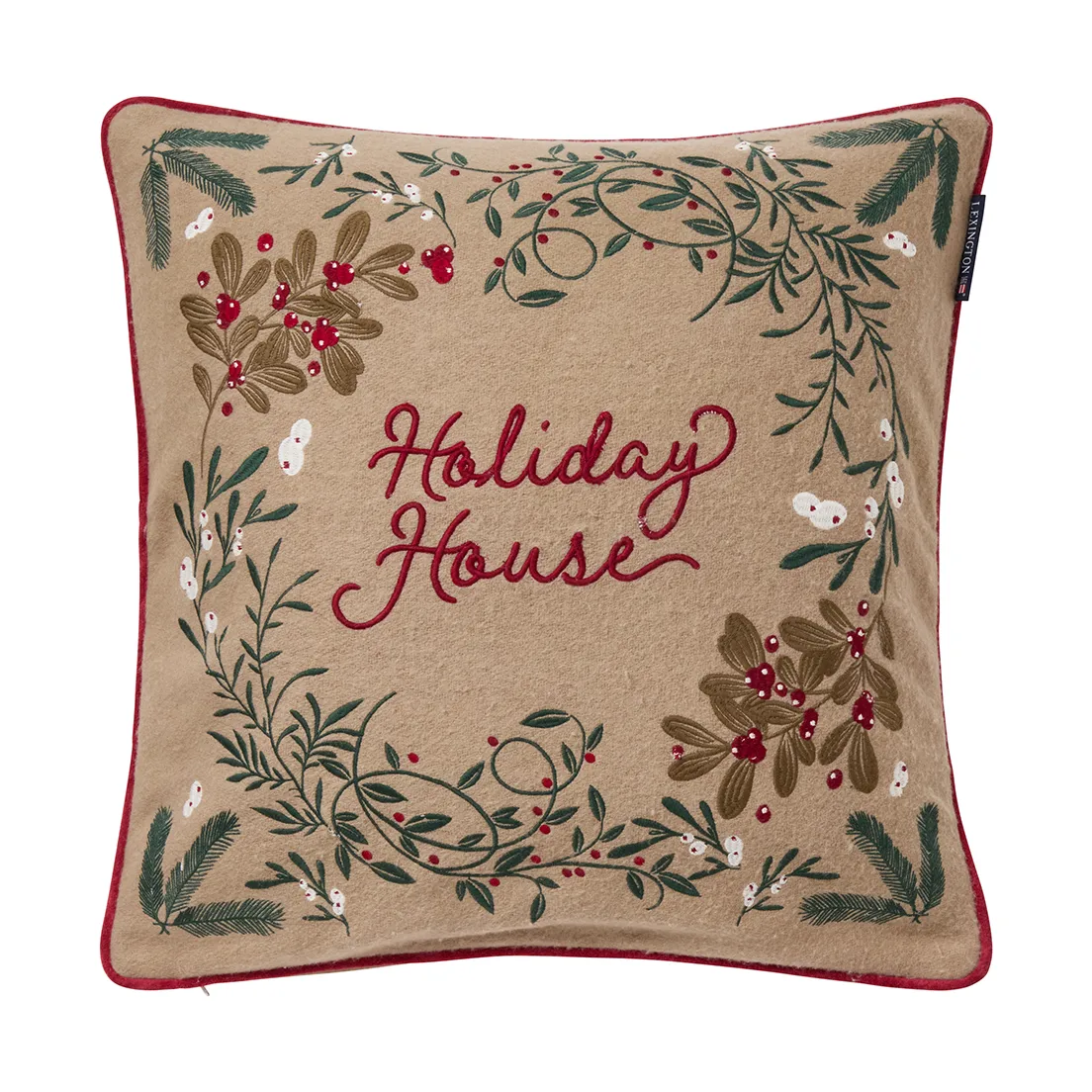 Holiday House ullmix putetrekk 50x50 cm, Beige-multi Lexington