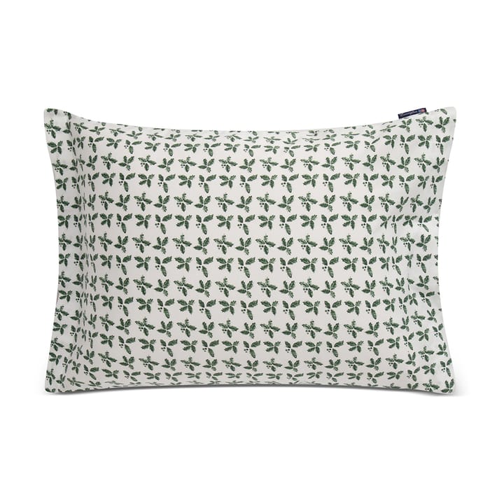 Holly Printed Cotton Sateen putevar 50 x 60 cm - White-green - Lexington